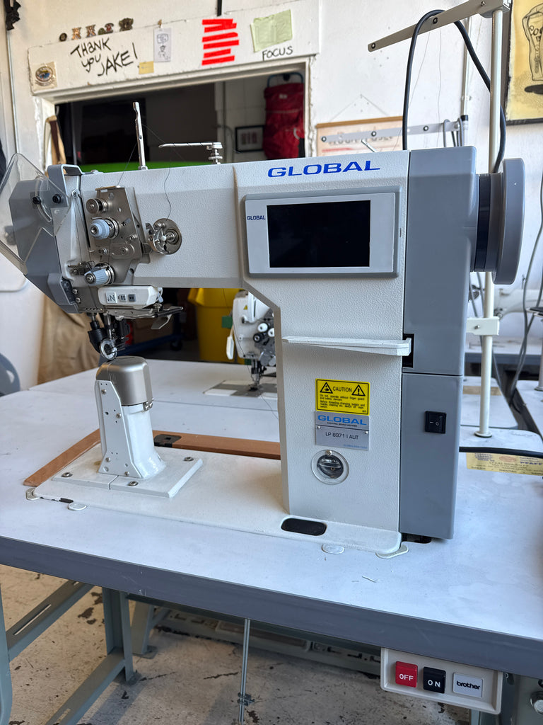 Global LP 8971 I AUT High-Speed Single Needle Postbed Industrial Sewing Machine