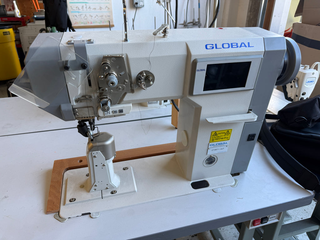 Global LP 8971 I AUT High-Speed Single Needle Postbed Industrial Sewing Machine