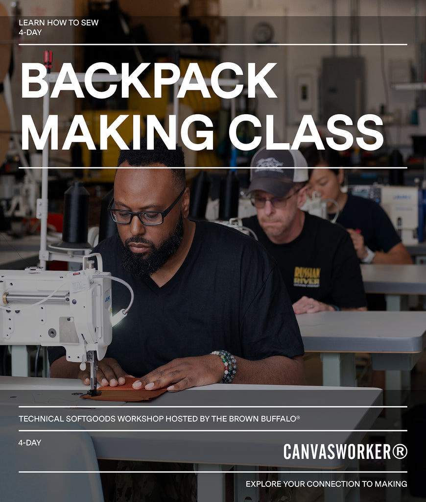 Backpack or Rolltop Workshop