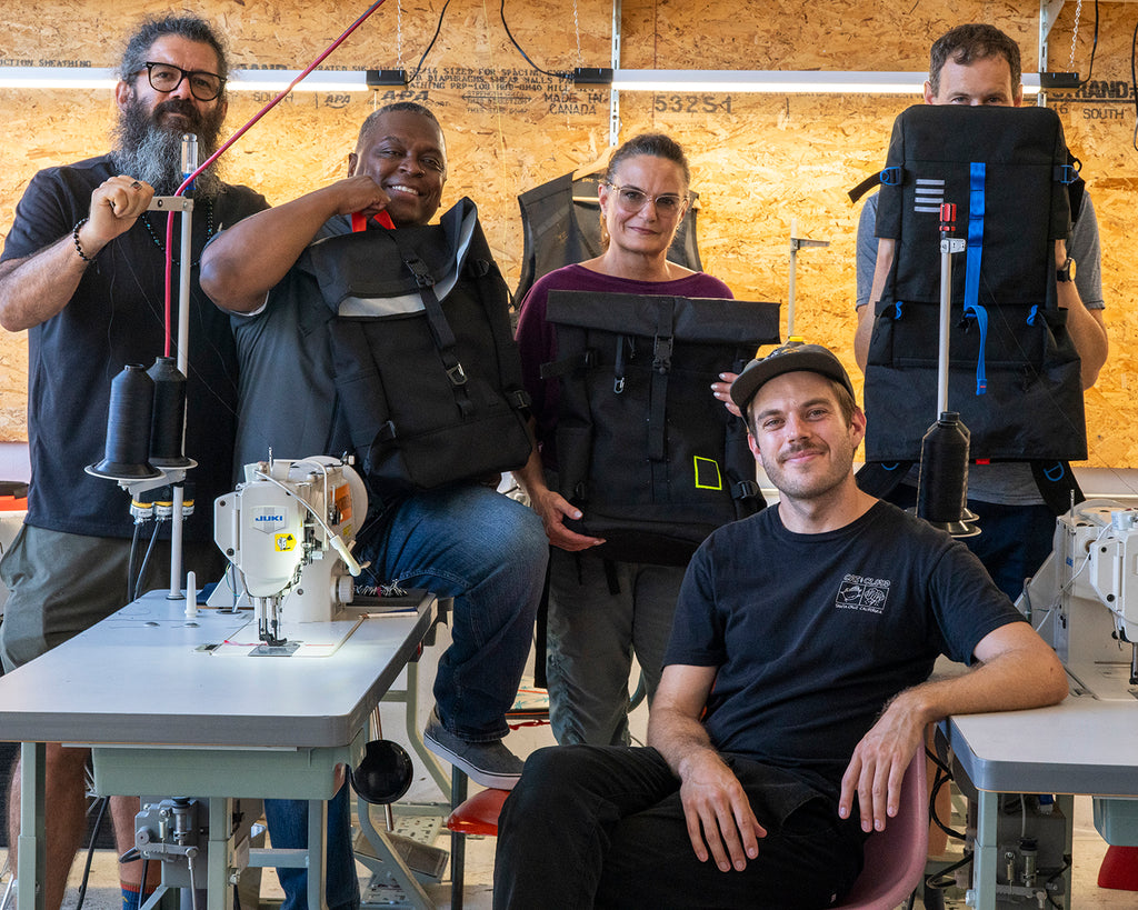 Rolltop Backpack Making Class