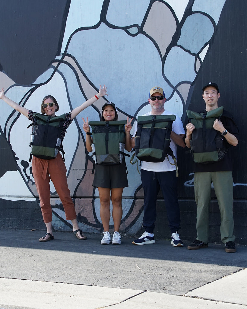 Rolltop Backpack Making Class