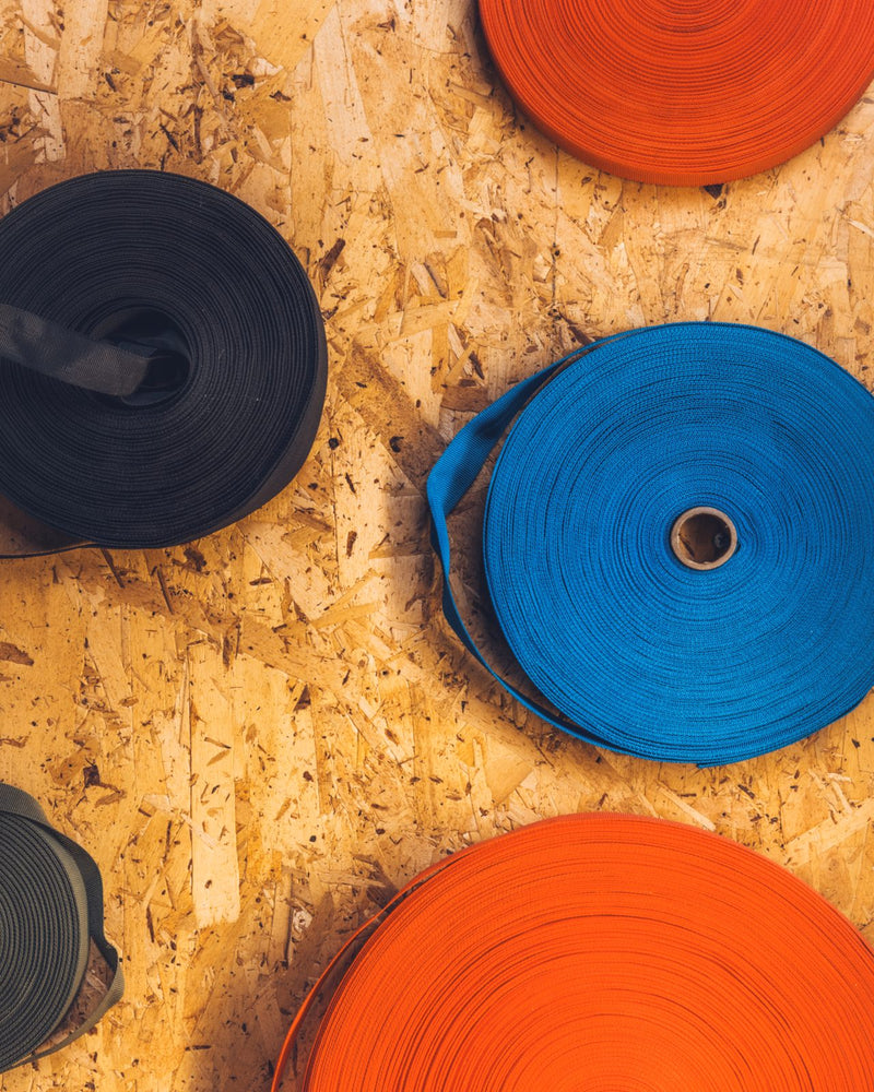 Webbing, by the roll